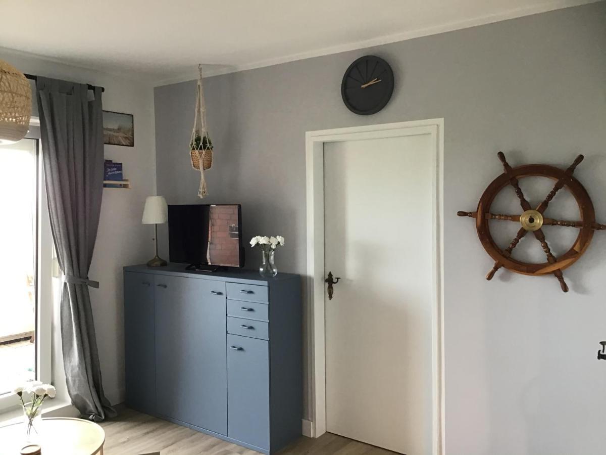 Liebevoll renovierte Ferienwohnung Lüttje Koje Dornum Exterior foto