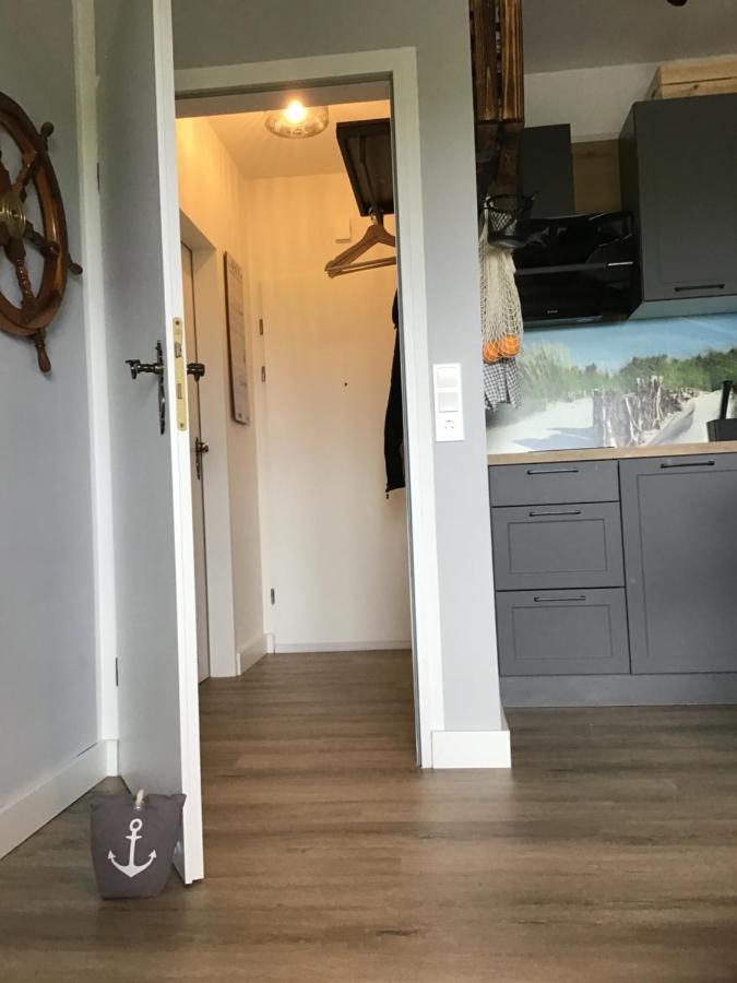 Liebevoll renovierte Ferienwohnung Lüttje Koje Dornum Exterior foto